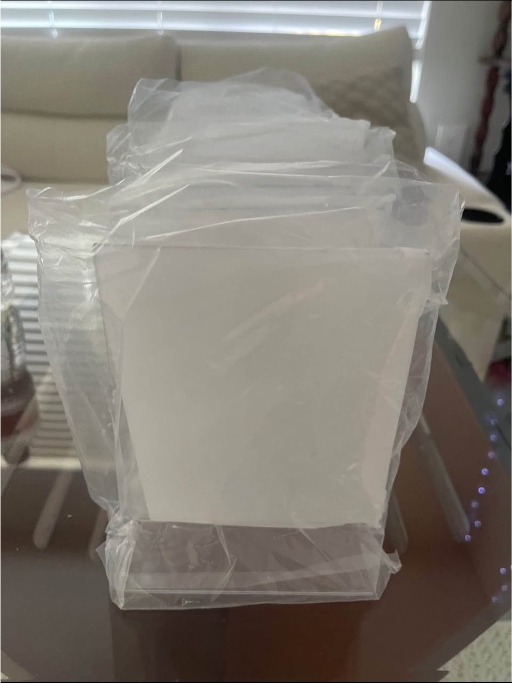 Clear Plastic Display Stand